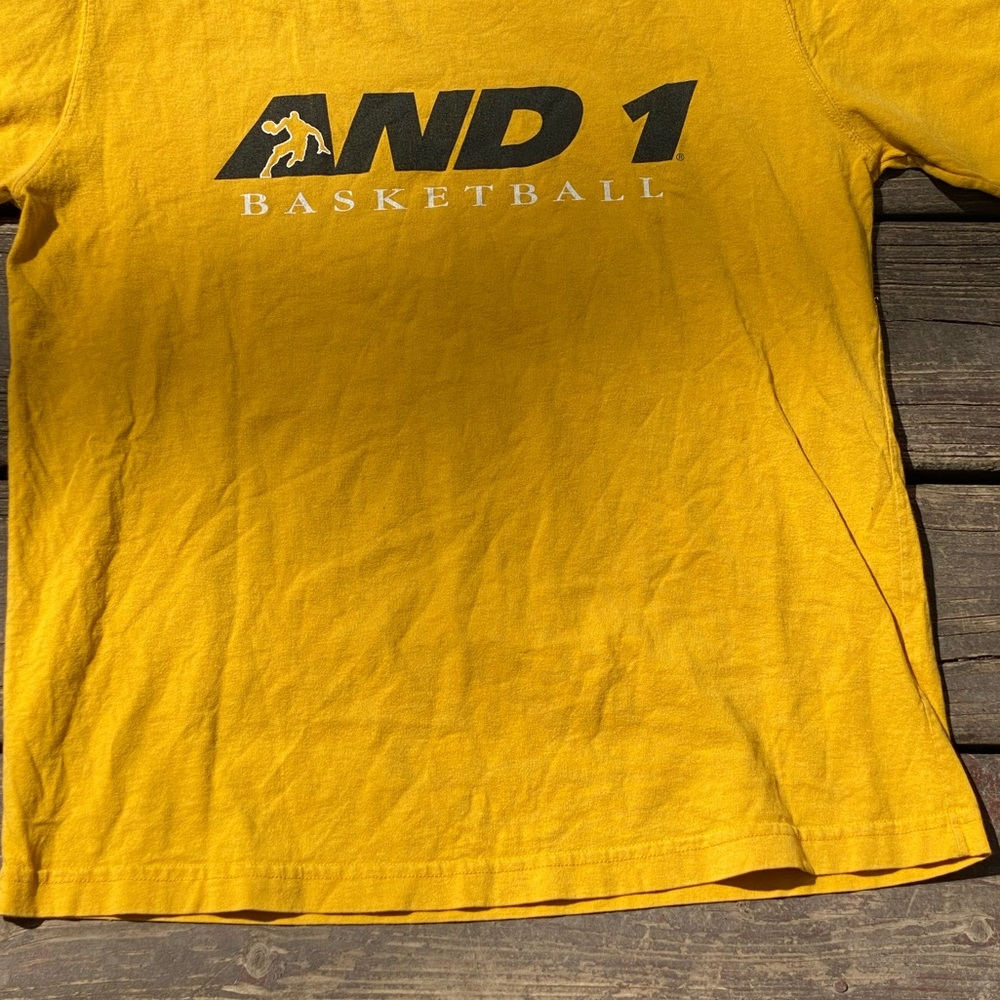 Vintage And 1 basketball tee 🏀☀️ - Picture 6 of 7